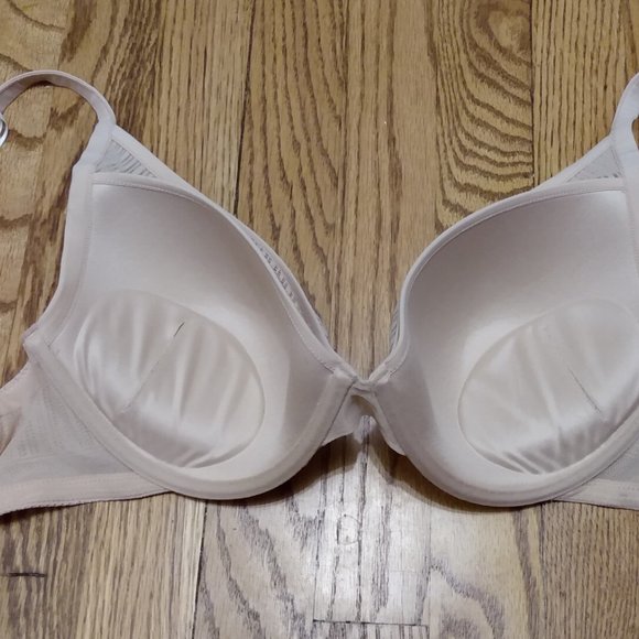 NWT ThirdLove 30G Everyday Lace Plunge Bra - Rose Dust - Picture 2 of 5